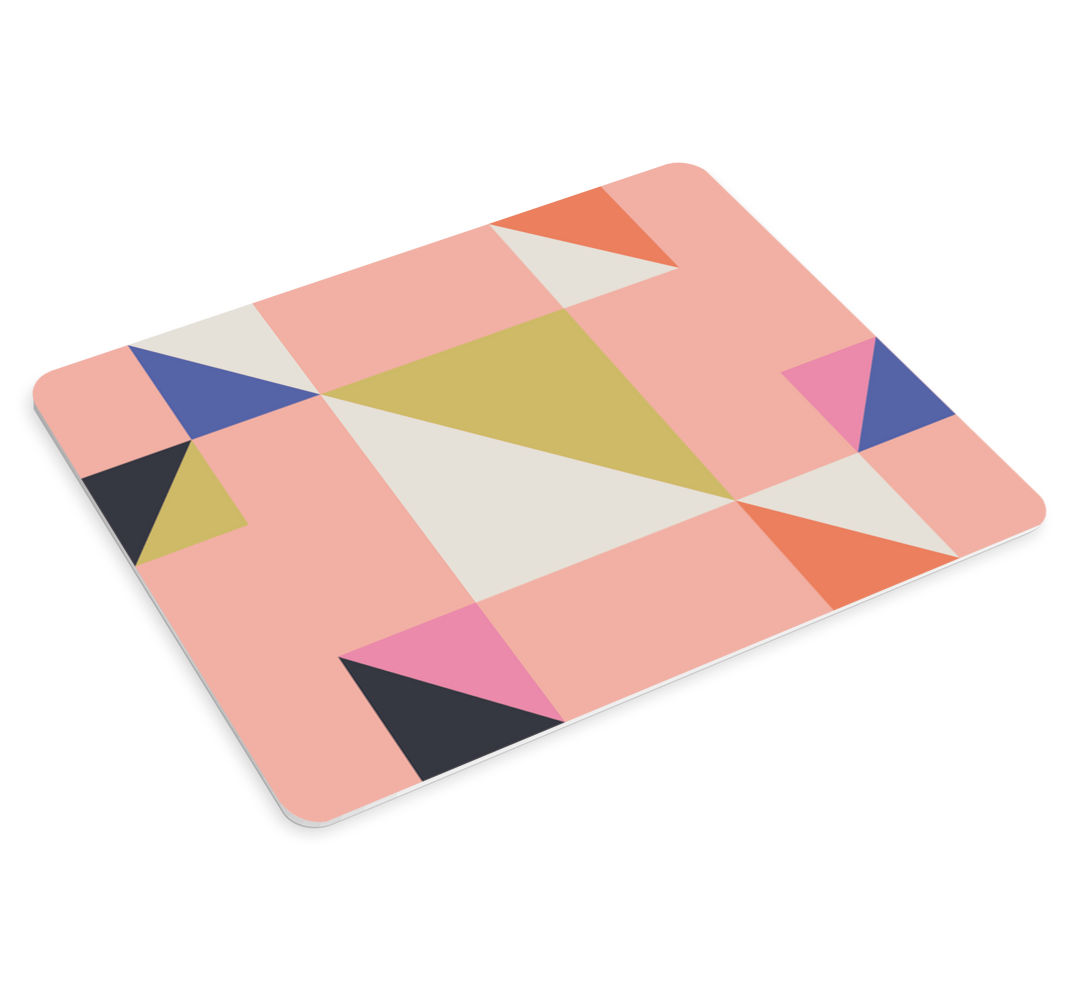 예술 기하학 패턴 원래 마우스 패드 - TenStickers
