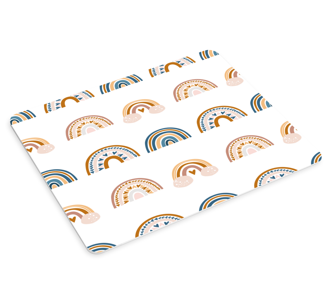 Tapetes de rato com texturas e padrões Padrão de arco-íris de out - TenStickers