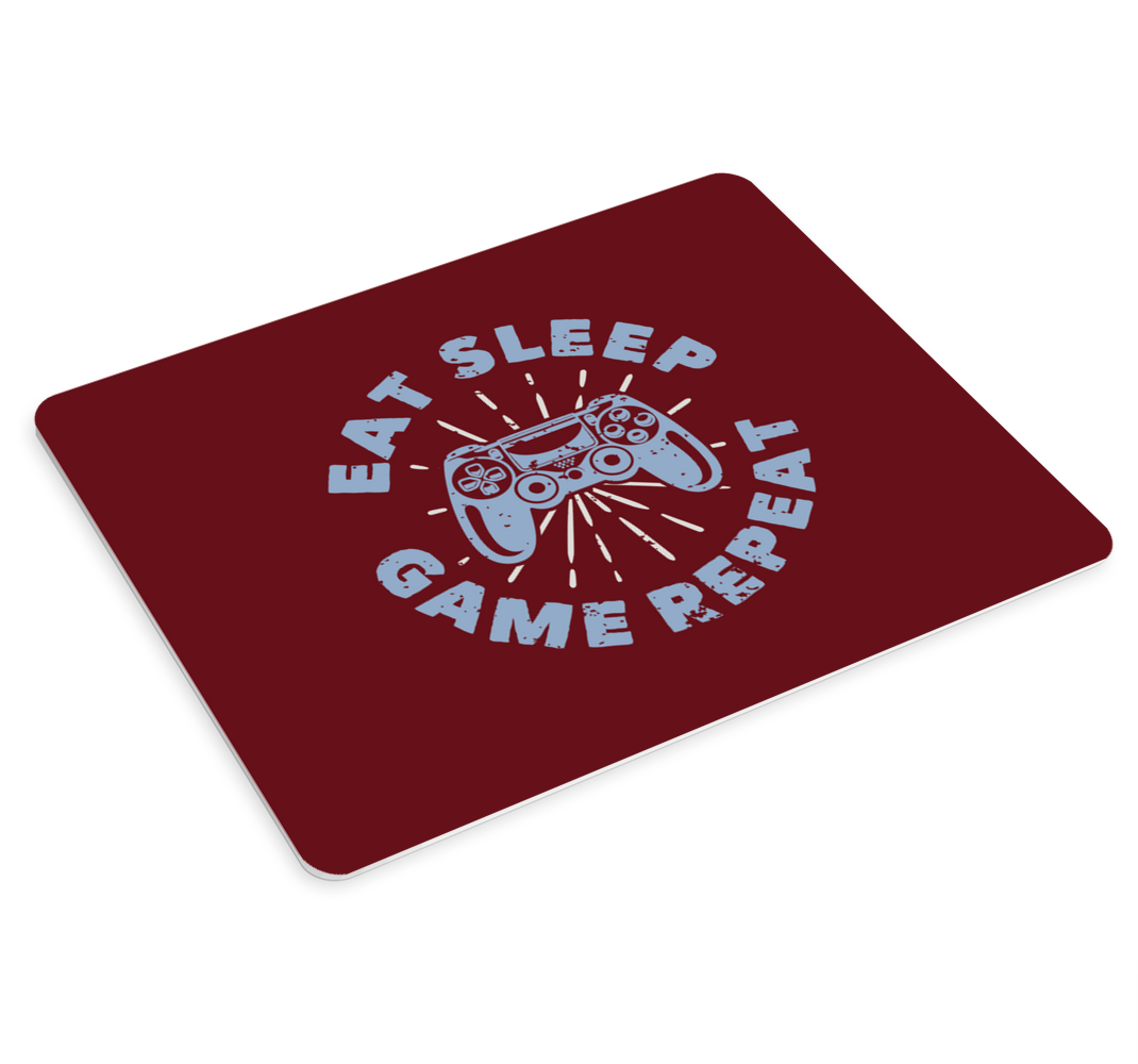 "play hard win easy gaming mouse pad" - TenStickers