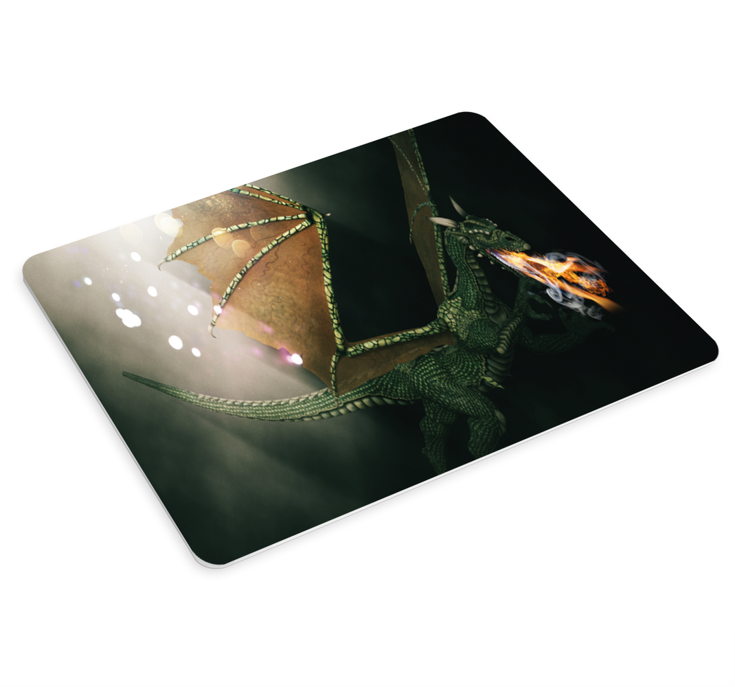 龙与火游戏鼠标垫 - TenStickers