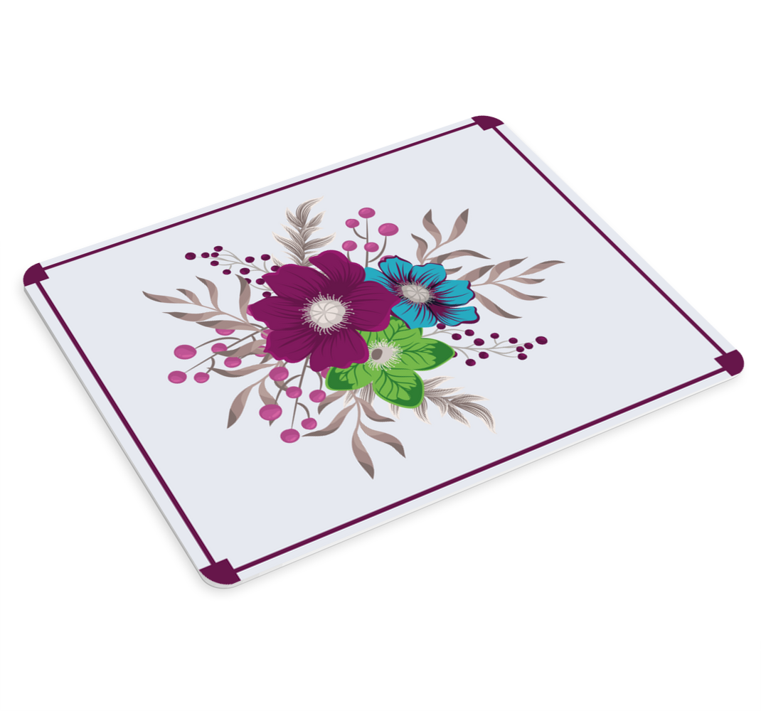 Colors flower plant original mouse pad - TenStickers