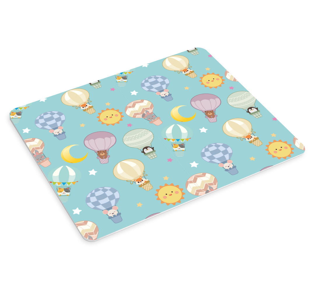 Colorful balloons with cute animals mouse pad - TenStickers
