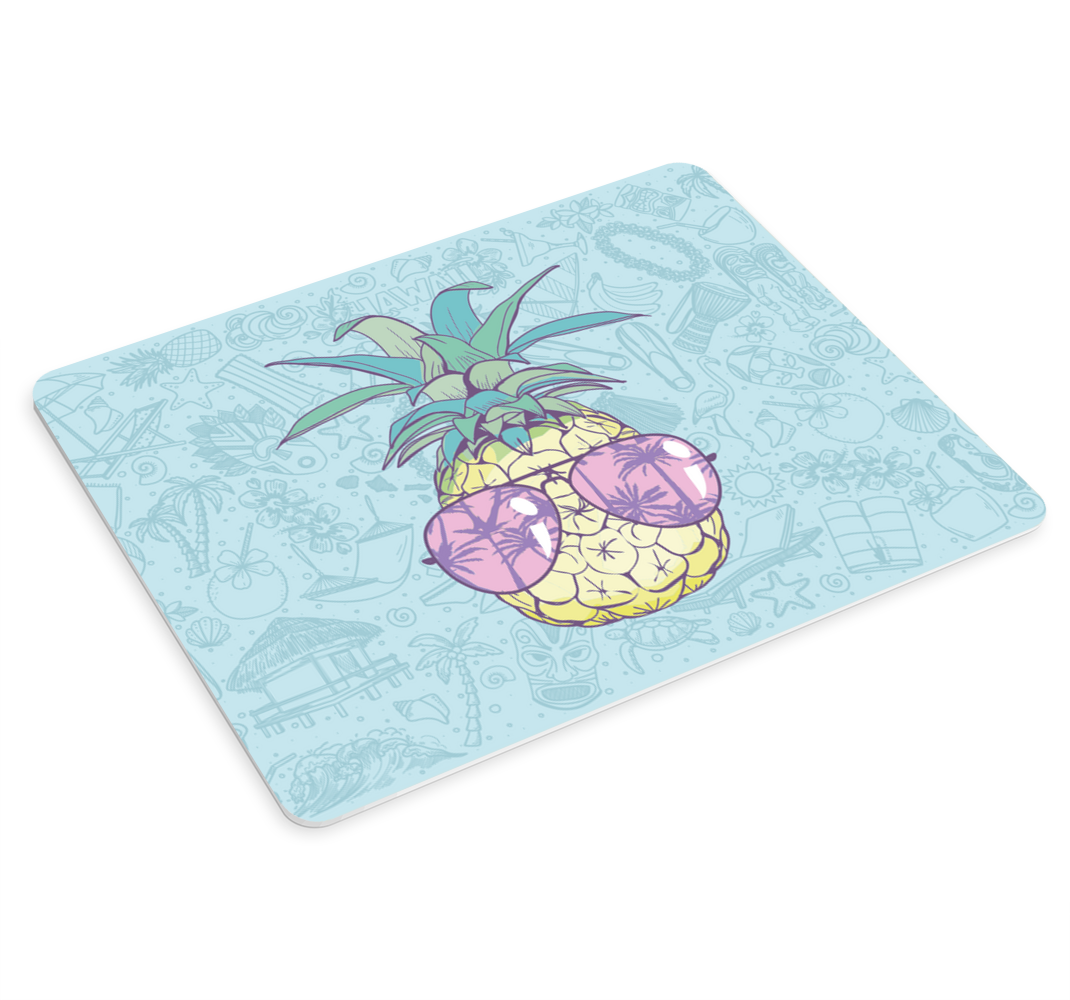 Original mouse pad pineapple with sunglasses - TenStickers