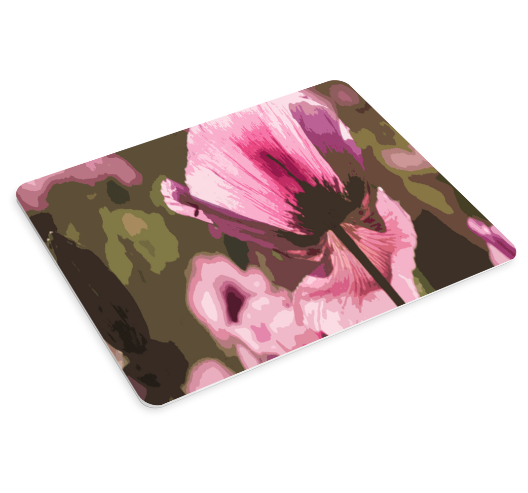 변덕스러운 마우스 패드 꽃 추상 예술 - TenStickers