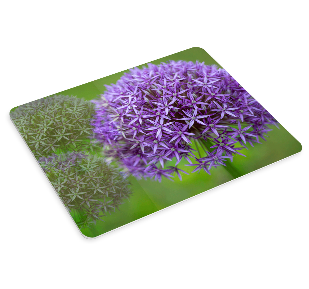 Original mouse pad purple floral sphere - TenStickers