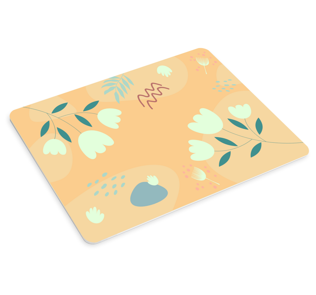 复古抽象艺术与柔和的鼠标垫 - TenStickers