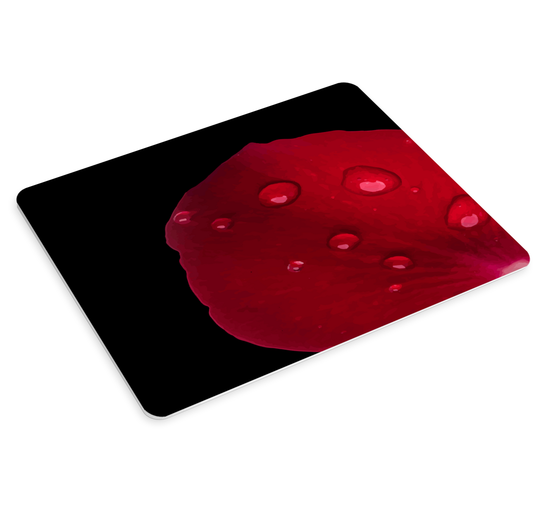 Original mouse pad rose petal elegance - TenStickers