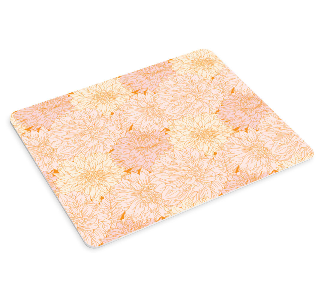 マウスパッド パターン 花柄の表面 - TENSTICKERS