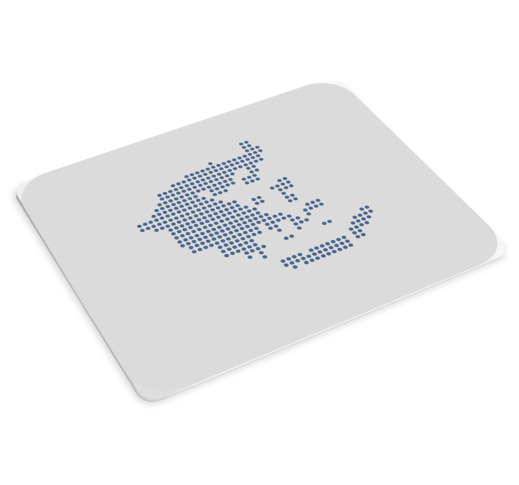 χαλάκι ποντικιού χάρτης του κόσμου αφηρημένη σχηματική Ελλάδα - TenStickers