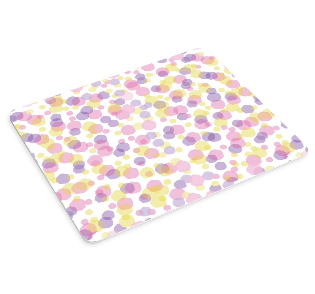 Mauspad originell Pastell aquarell tupfen - TenStickers