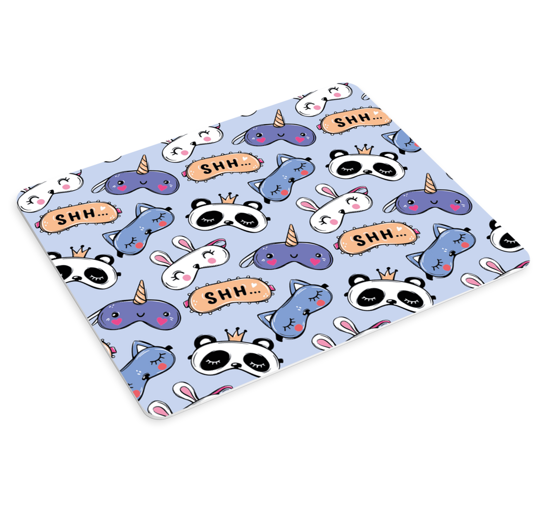 Anime mousepad with cute animal designs - TenStickers