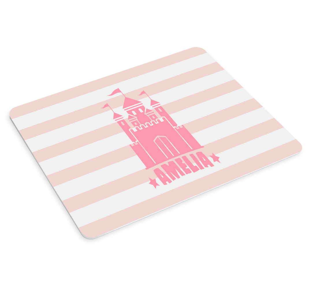 Personalised mouse pad with castle themed design - TenStickers