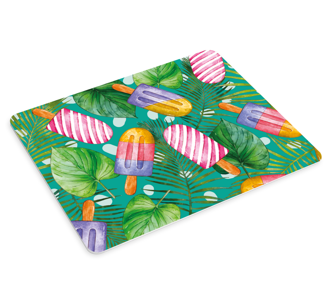 Mouse pad patterns tropical ice pops design - TenStickers