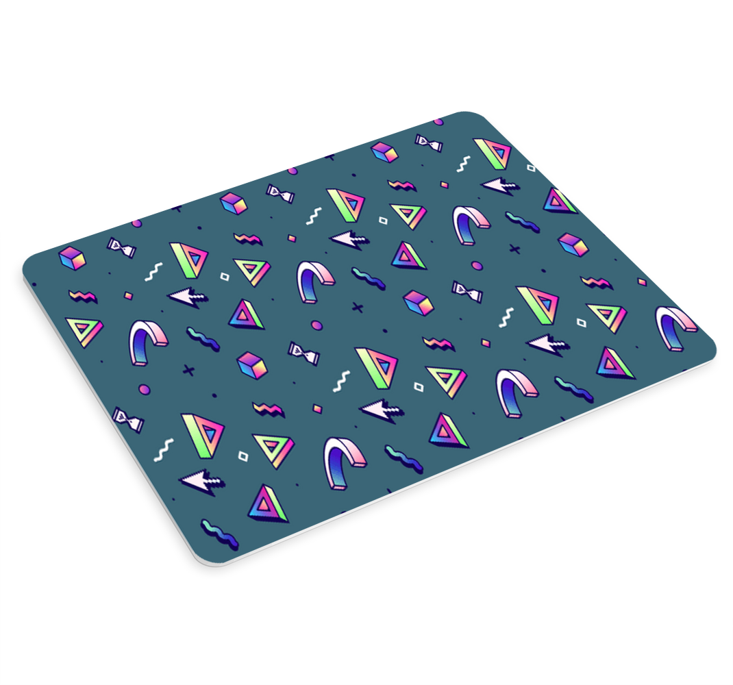 Retro vaporwave objects original mouse pad - TenStickers