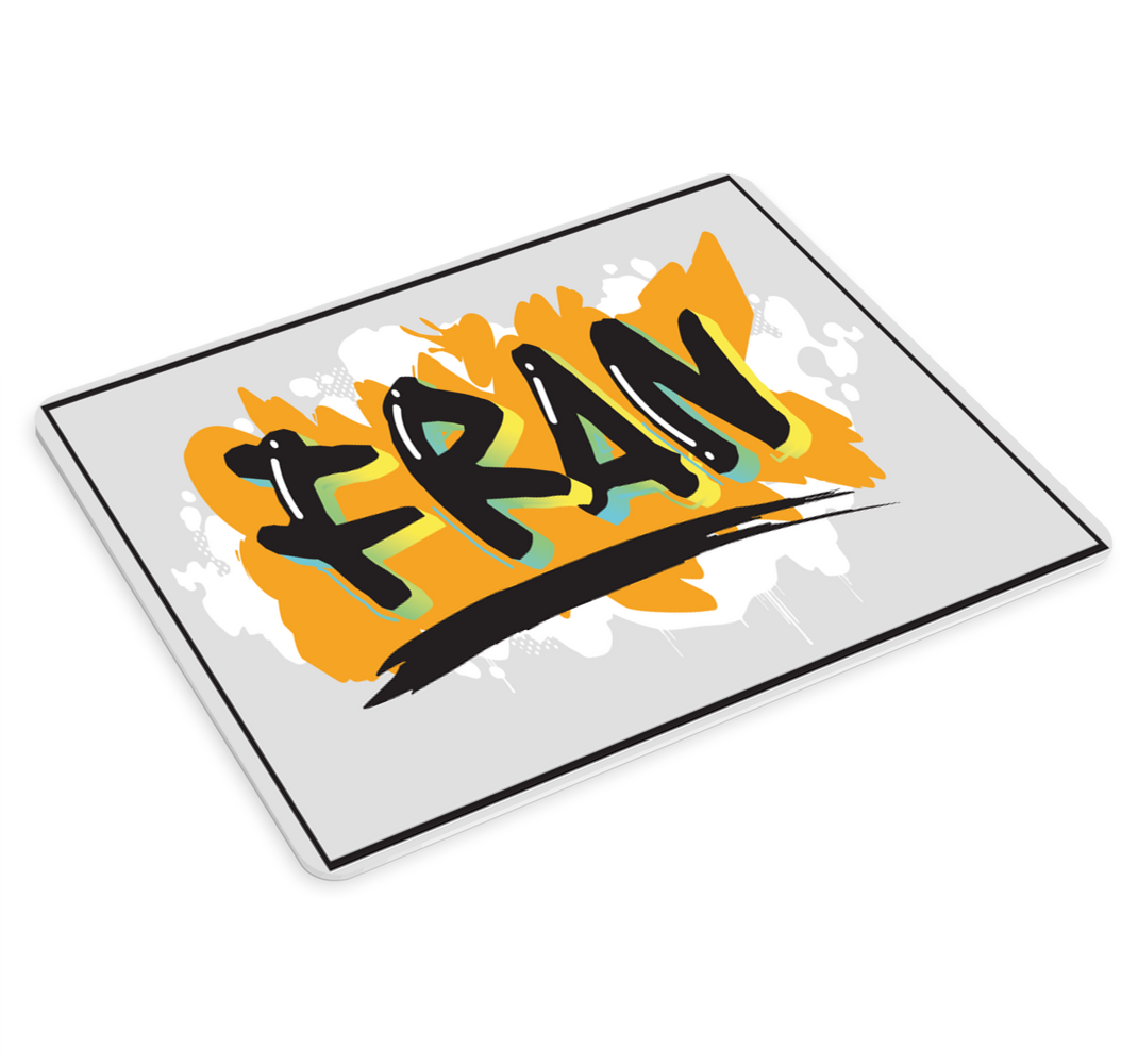 Urban style colorful graffiti mouse mat - TenStickers
