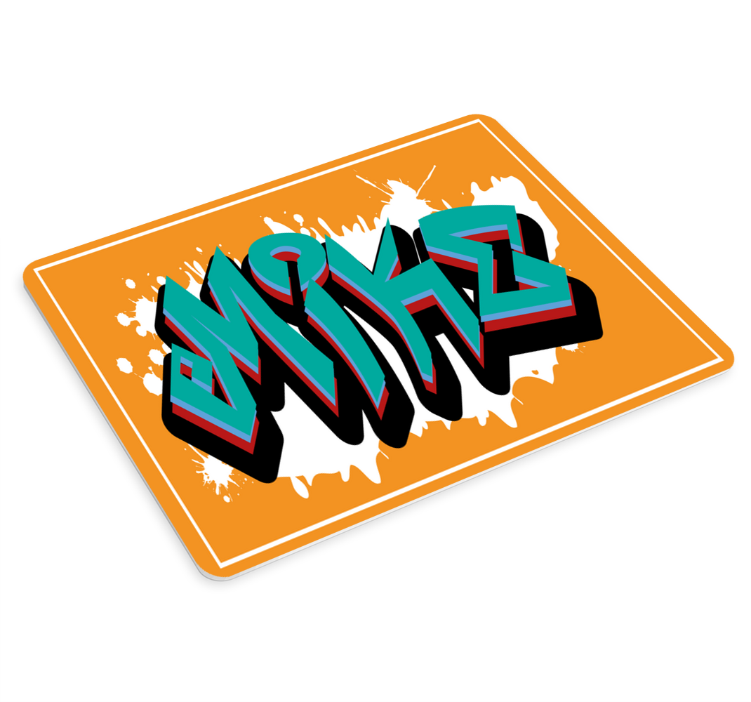 Vild stil konge graffiti personlig musemåtte - TenStickers