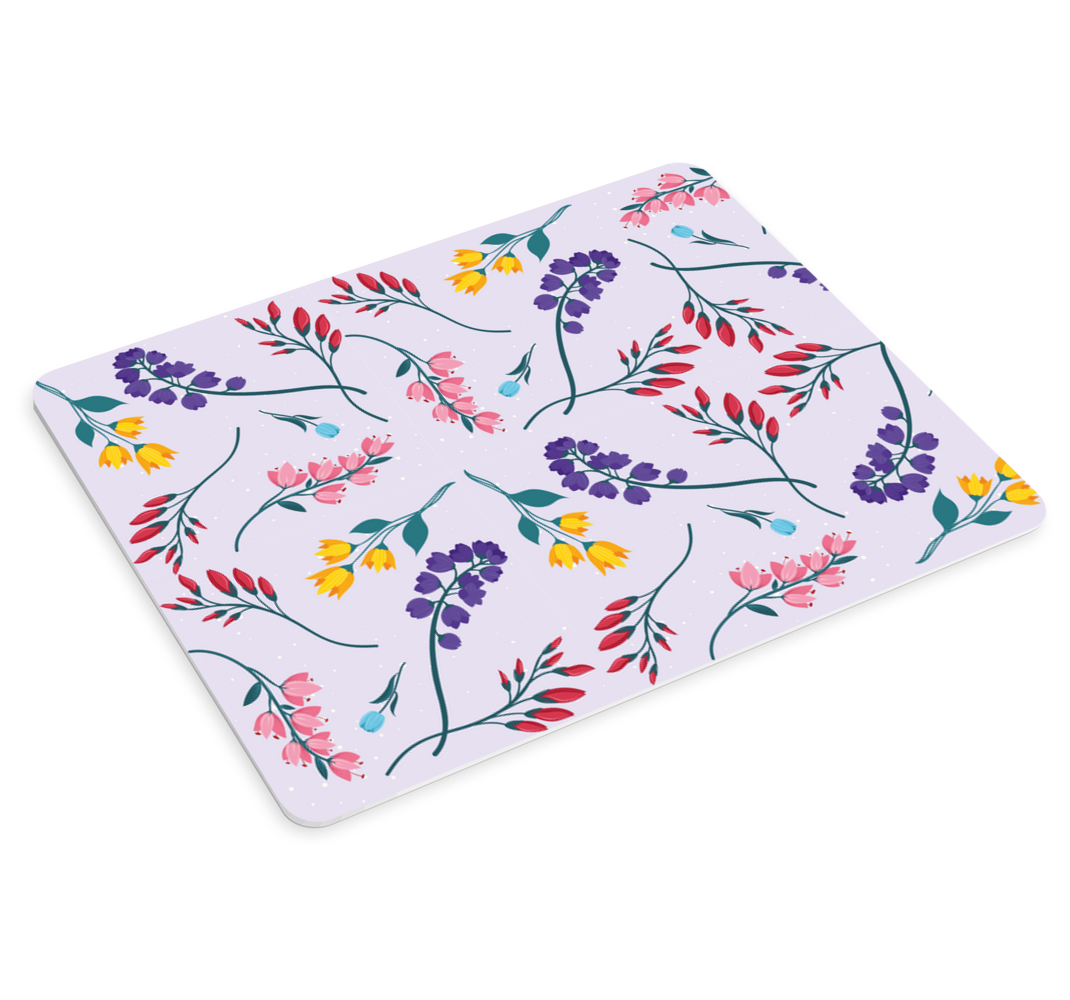 Garden minimalistic botanical flowers  mousepads - TenStickers