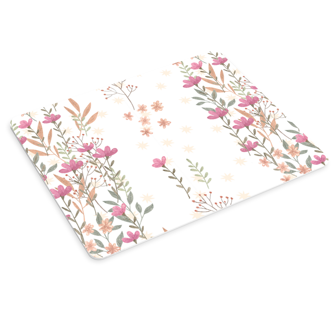 Botaniske høje blomster flere musemåtter - TenStickers