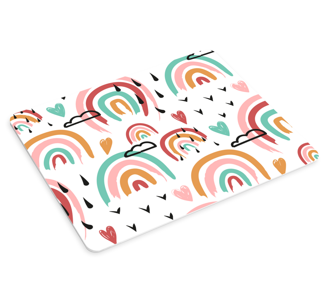 χρωματιστά ουράνια τόξα και καρδιές πρωτότυπο ποντίκι - TenStickers