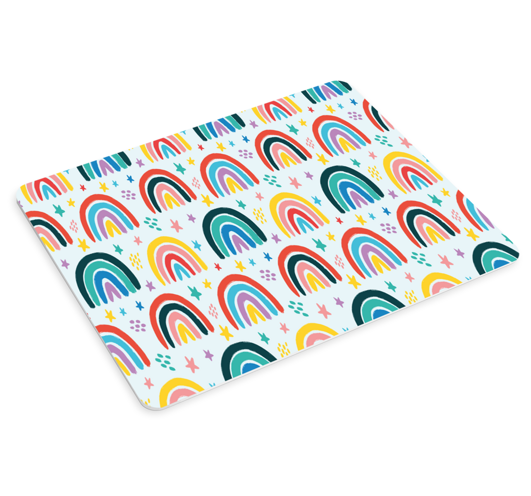 Mauspad originell Viele bunte regenbögen - TenStickers