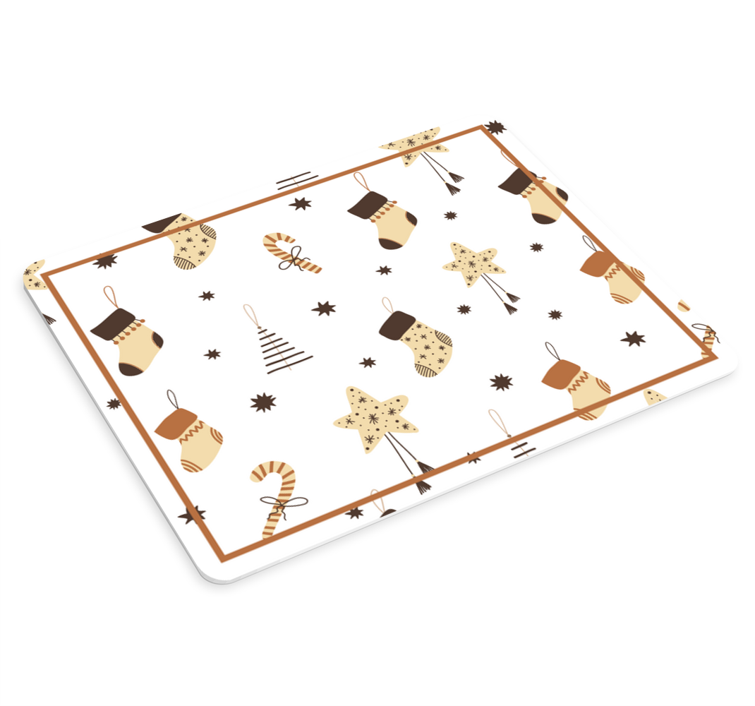 Božićni darovi svjetlucavi uzorak božićna podloga za miš - TenStickers