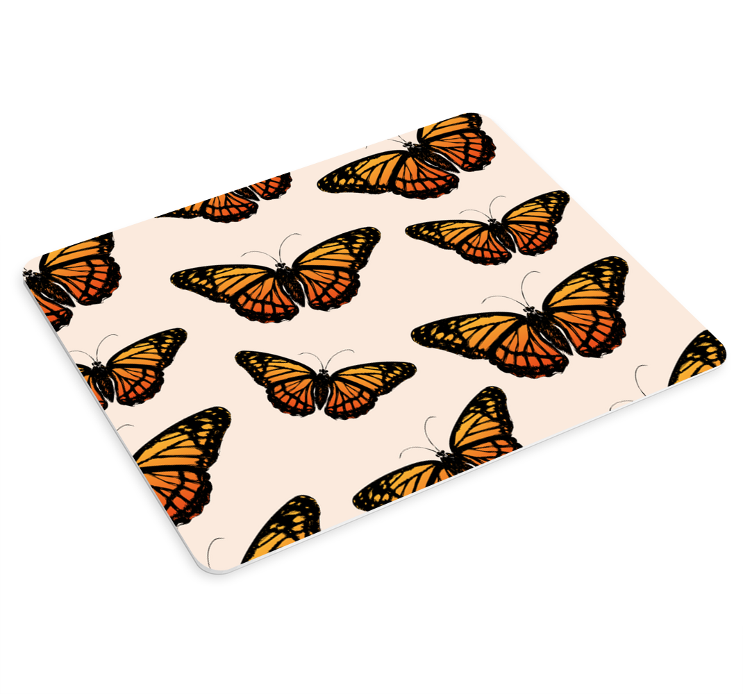 Bağbozumu hükümdar kelebek kanat fare altlığı - TenStickers