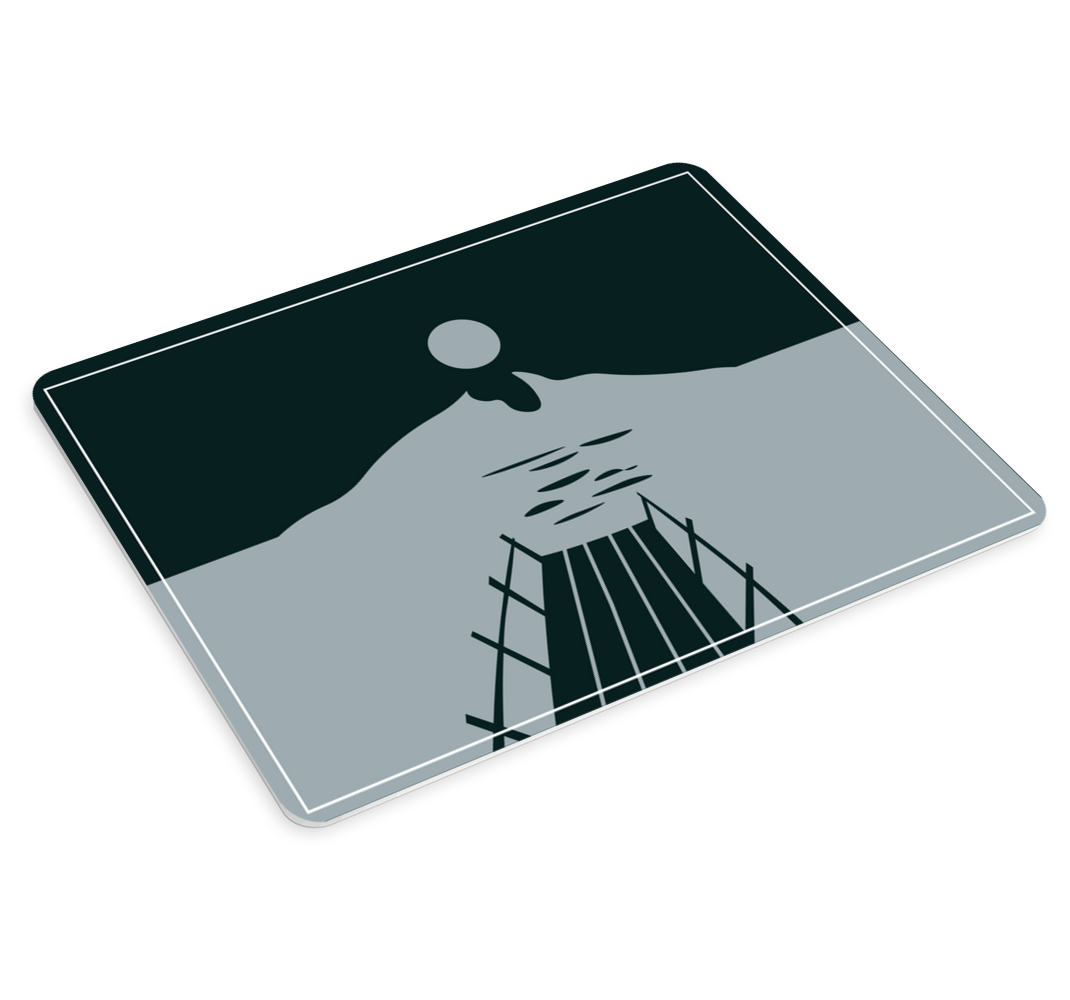 Originálna podložka pod myš pokojná odrazová doska - Tenstickers