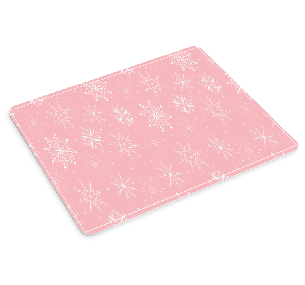 Christmas mouse pad with snowflake design - TenStickers