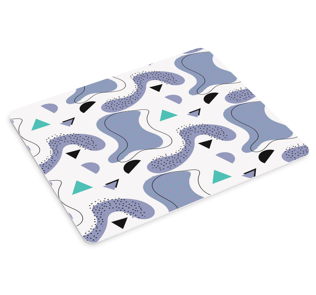 Memphis renk modeli beyaz orijinal mouse pad - TenStickers