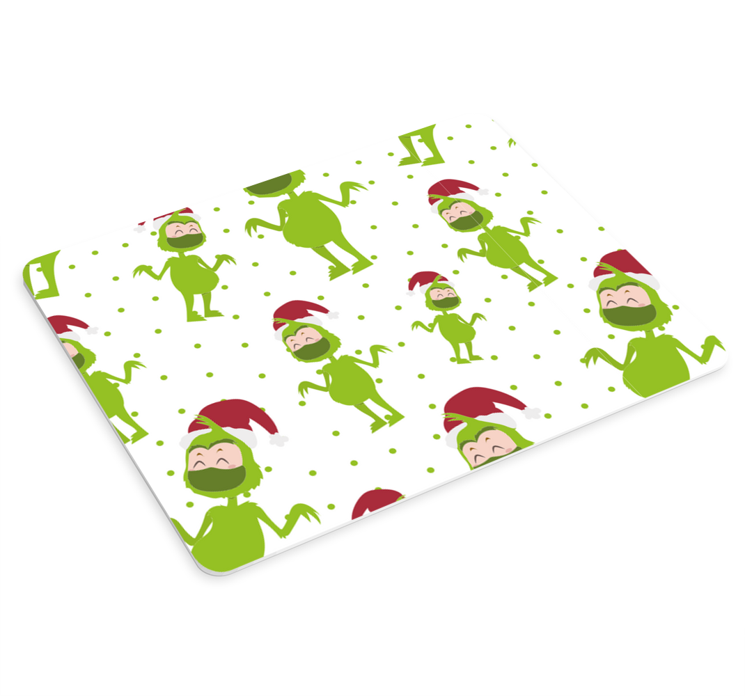 Maske yüz mousepad ile mutlu noeller - TenStickers