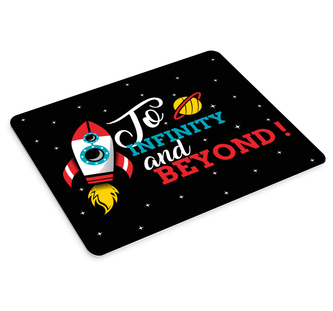 Alfombrilla ratón original Hasta el infinito y más allá - TenVinilo