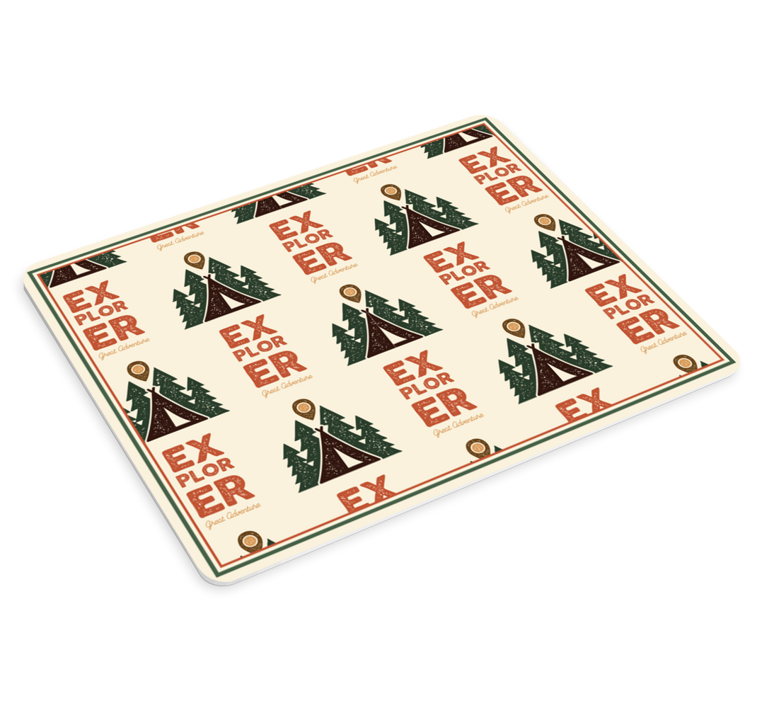 Oryginalna podkładka pod mysz temat eksploracji plenerowej - TenStickers