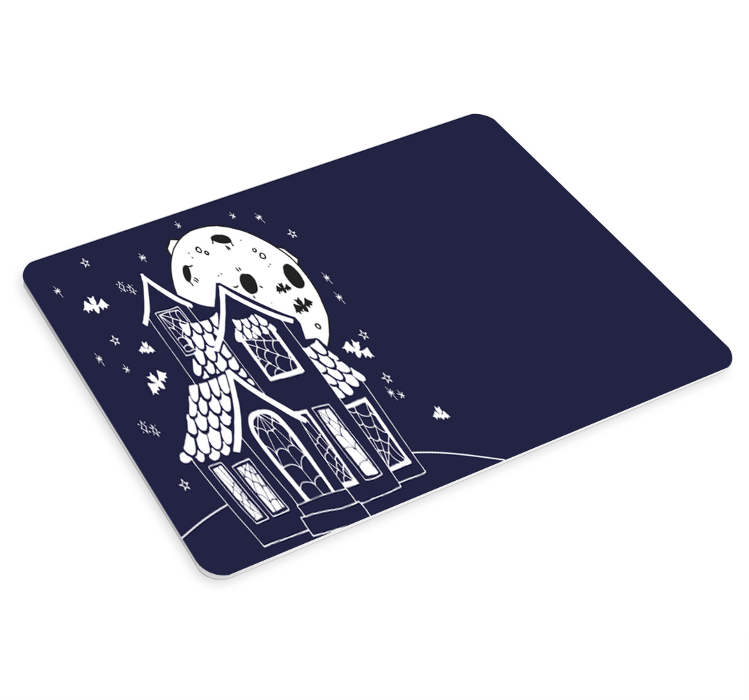 Ay mouse pad ile perili ev - TenStickers