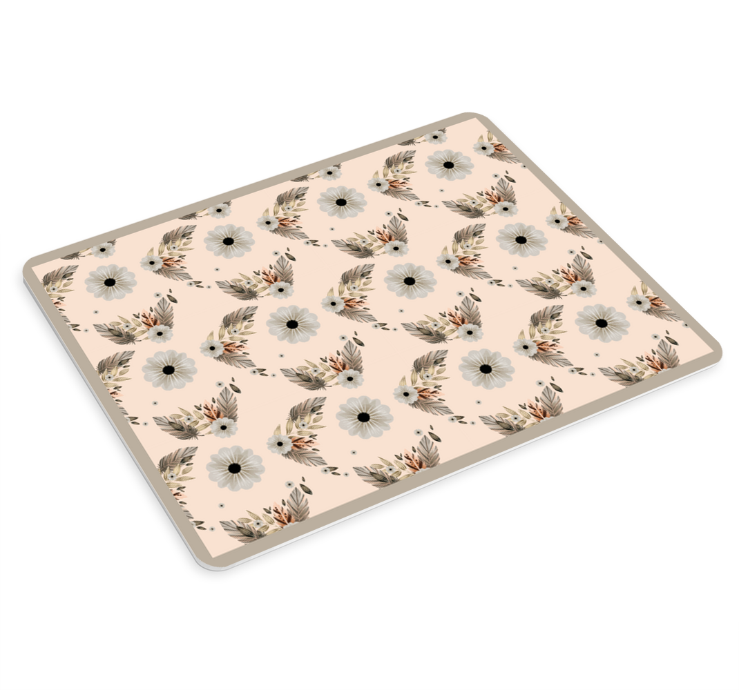 Mouse pad patterns floral leaf arrangement - TenStickers