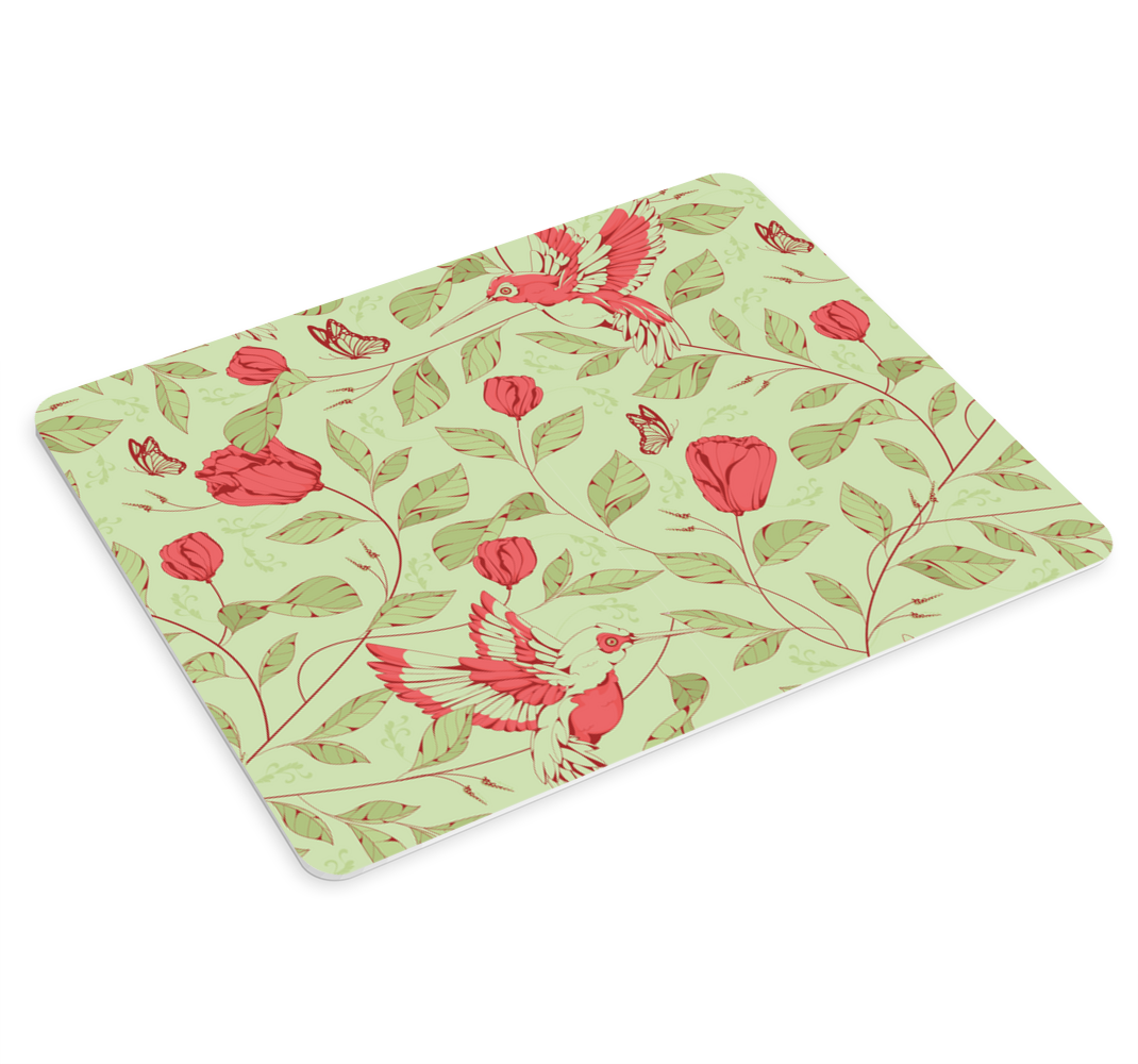 Mouse pad patterns floral background design - TenStickers