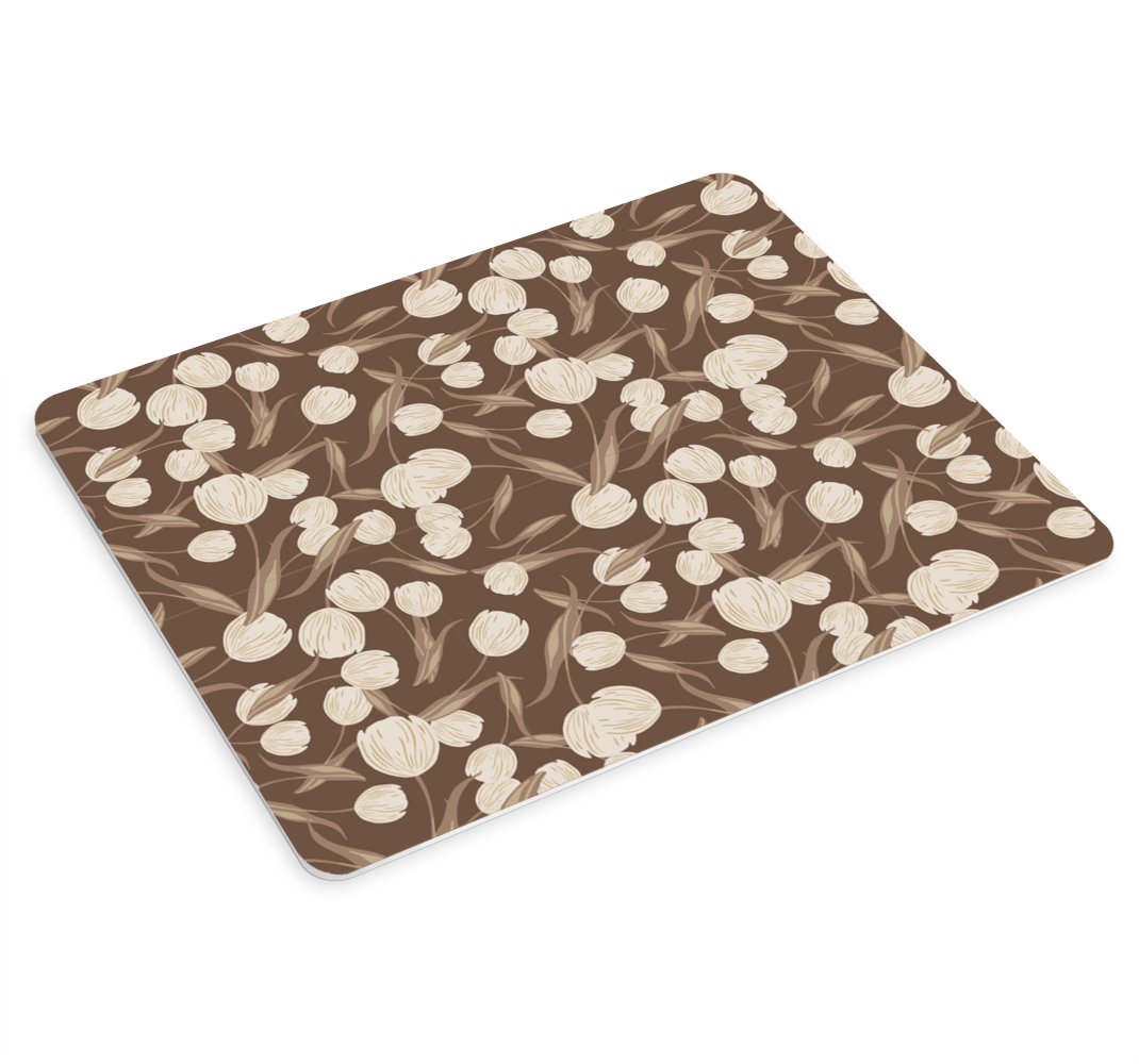 Mouse pad patterns floral design elements - TenStickers