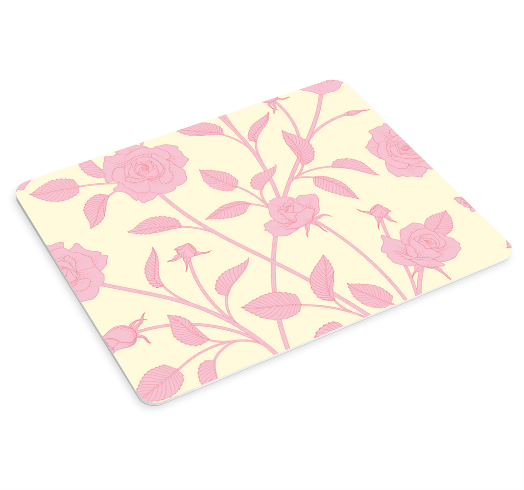 Mouse pad patterns floral rose design - TenStickers