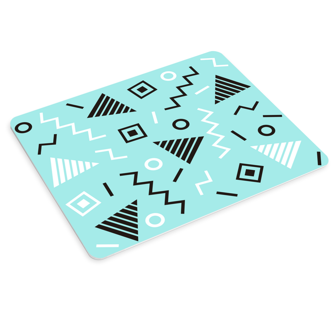 80s' memphis style pattern original mouse pad - TenStickers
