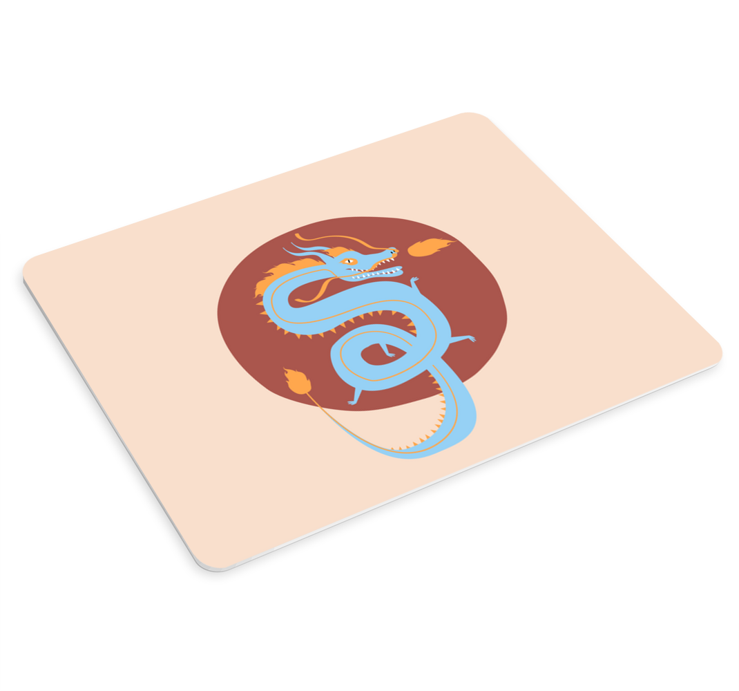 γαλάζιο δράκο anime mousepad - TenStickers