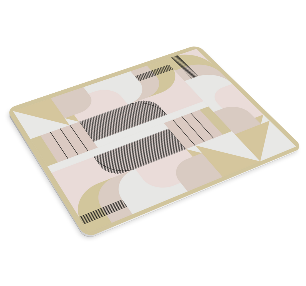 Mauspad muster geometrische sanfte formen - TenStickers