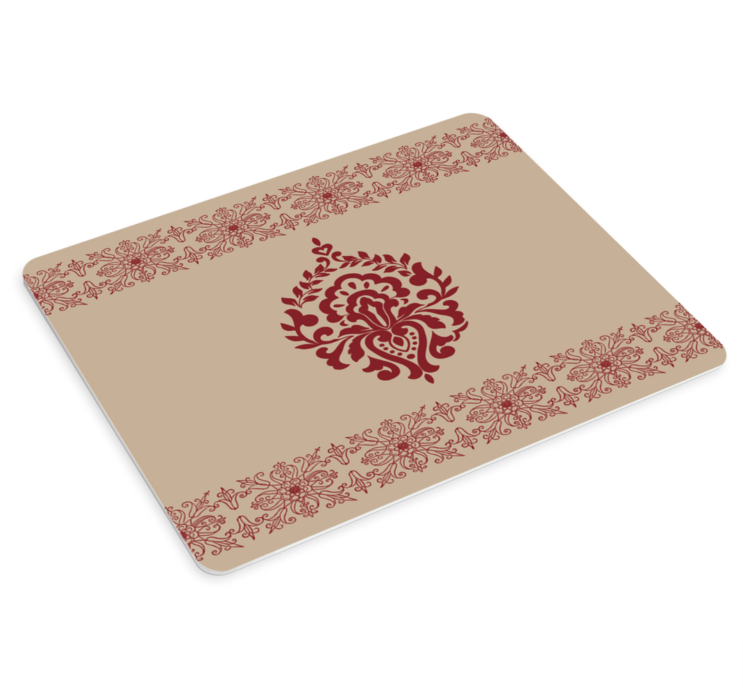 Mouse pad în stil floral bej provincial francez - TenStickers
