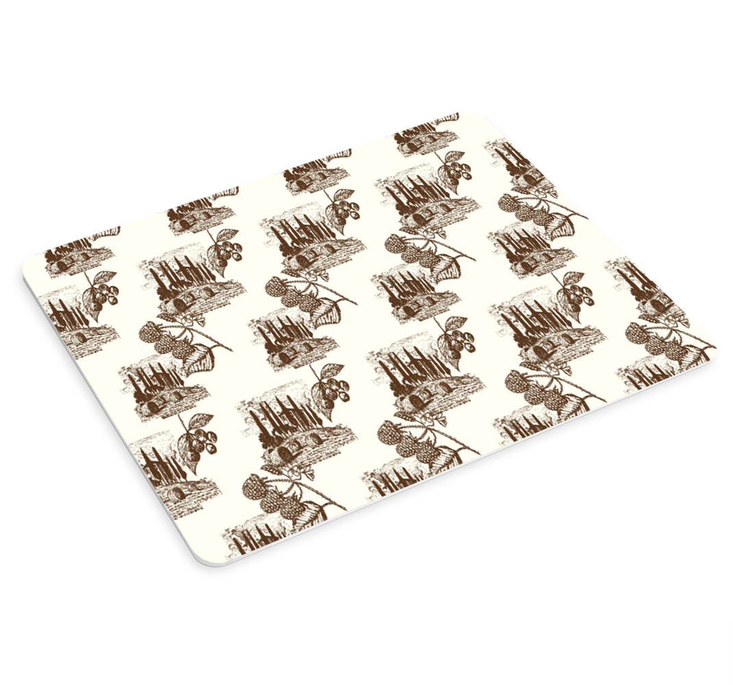 Mouse pad patterns vintage italian landscape - TenStickers