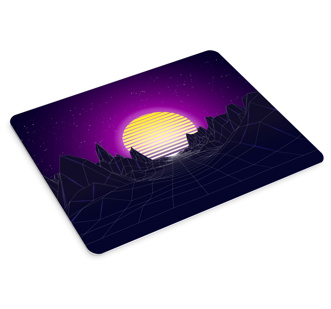 Original mouse pad geometric sunset landscape - TenStickers