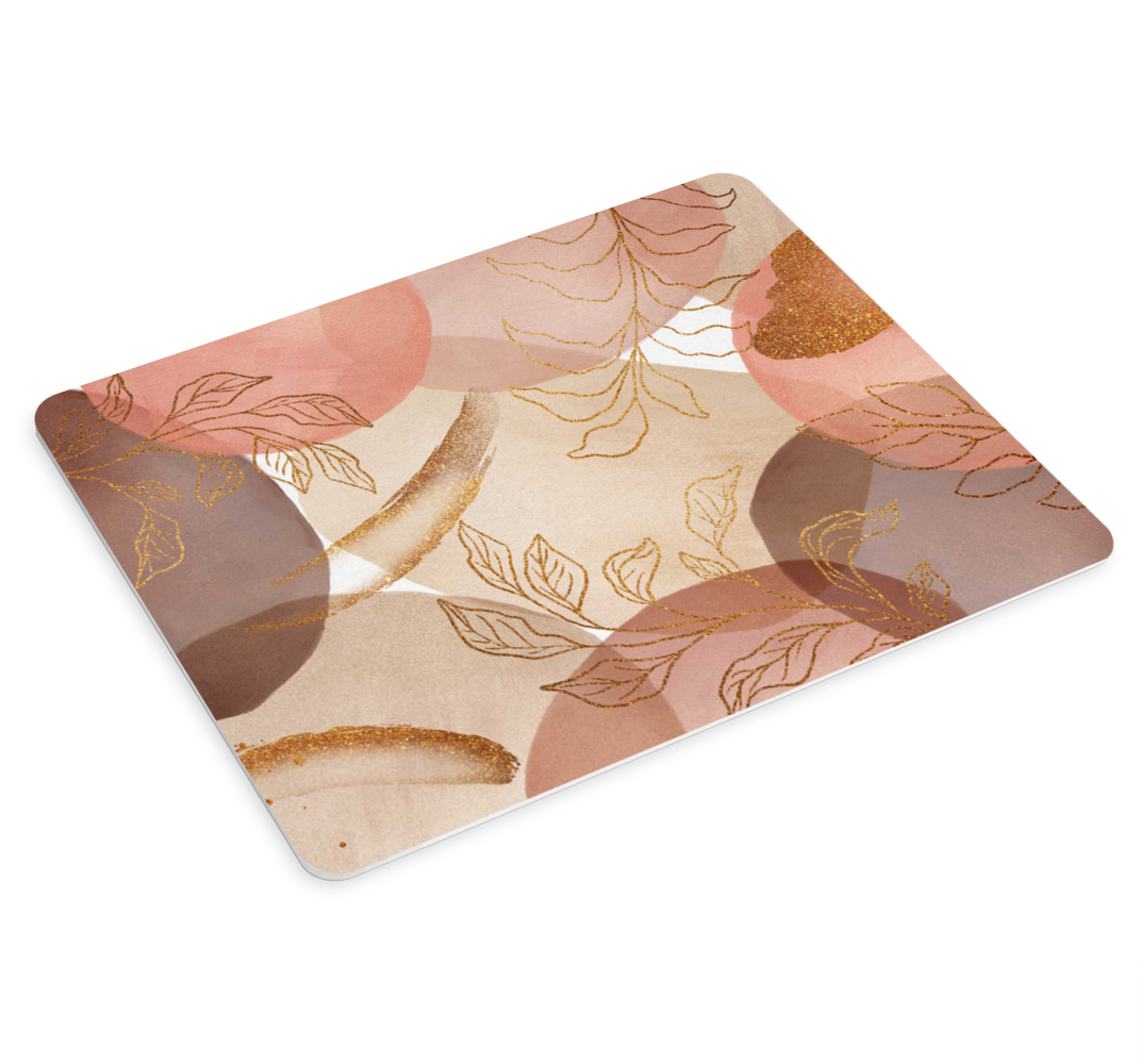 Mauspad muster elegantes blattmotiv - TenStickers