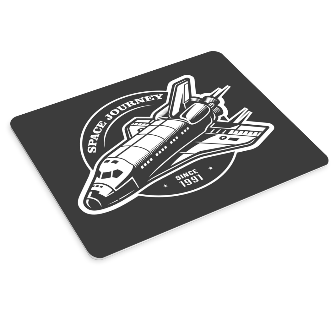 Space shuttle design gaming mouse pad - TenStickers