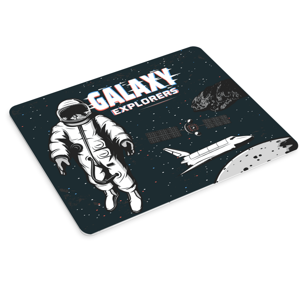 Gaming mauspad astronauten galaxy abenteuer - TenStickers