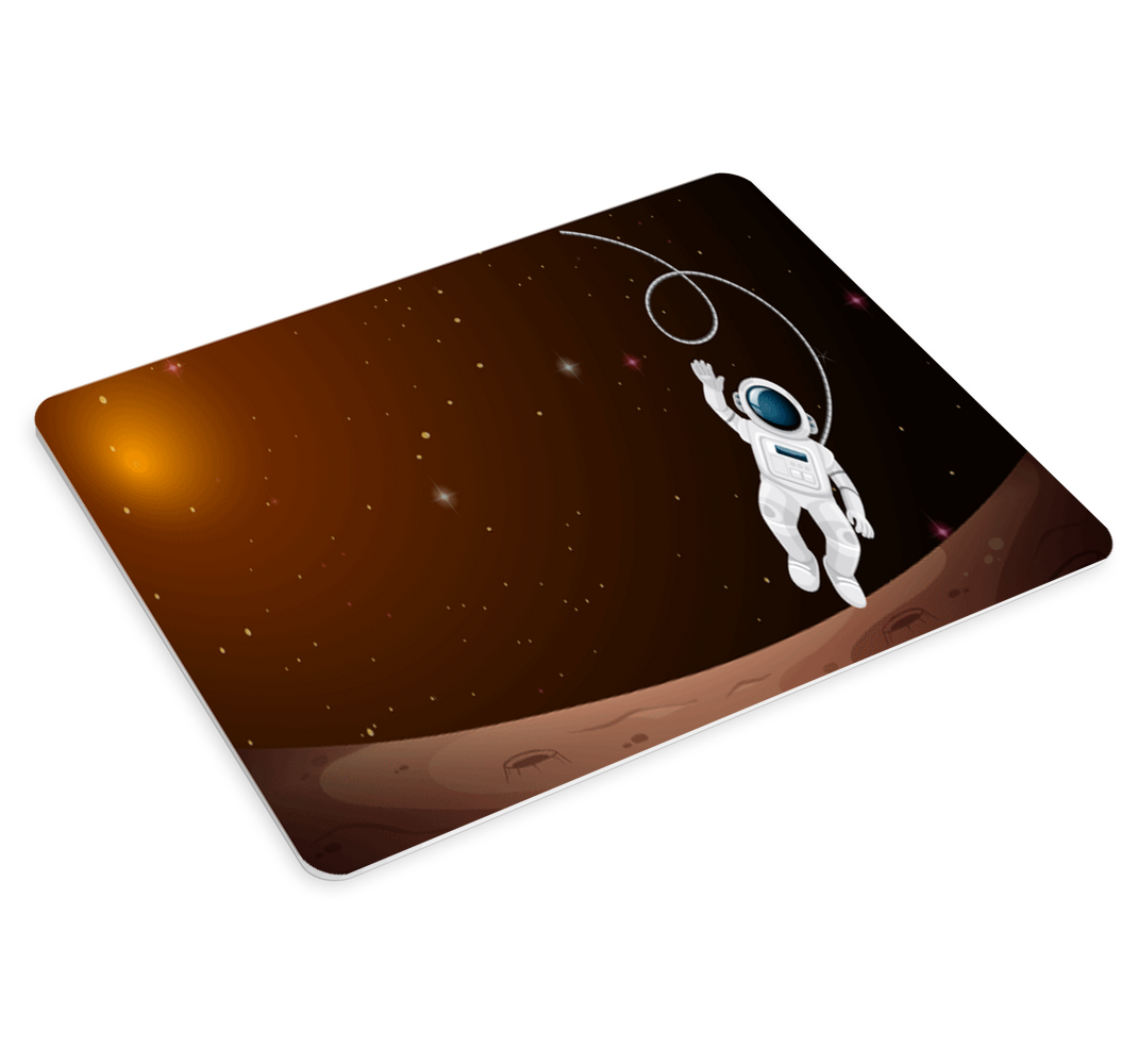 Alfombrilla gaming xxl Diseño de astronauta volador - TenVinilo