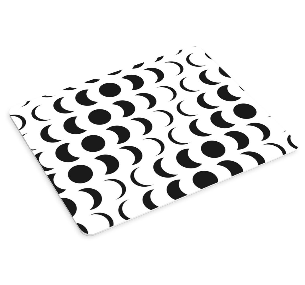 Minimal ay deseni orijinal mouse pad - TenStickers