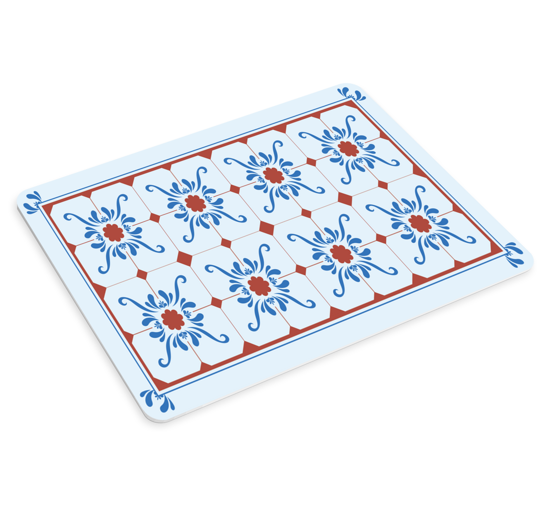 ブルーカラー「グラナダ」スタイルのオリジナルマウスパッド - TENSTICKERS