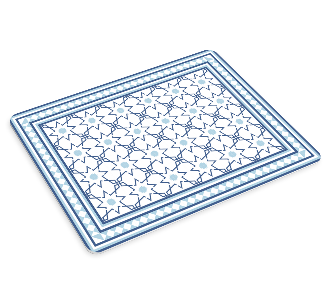 αυθεντικό mouse pad μοτίβο μπλε αστέρια - TenStickers